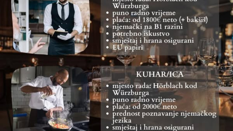 KUHAR I KONOBAR HÖRBLACH, BL. WÜRZBURGA, SA SMJEŠTAJEM, DE, Germany