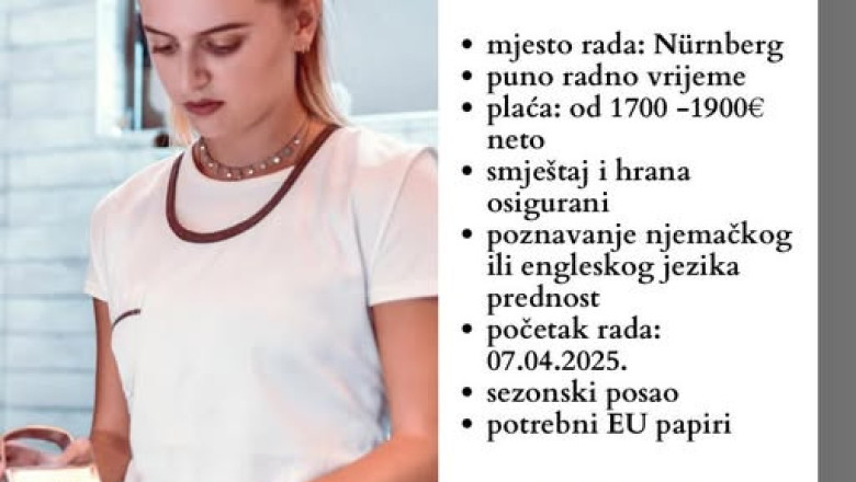 POMOĆNI RADNIK U KUHINJI, NÜRNBERG, DE, Germany