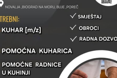 SEZONSKI ili CJELOGODISNJI POSLOVI  HRVATSKA-2025 - Hadria Jobs