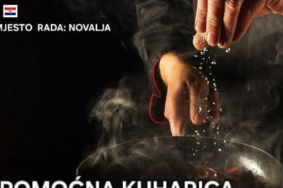 POMOĆNA KUHARICA, Mjesto rada: PAG, NOVALJA, SEZONSKI POSLOVI HRVATSKA 2025, HR, Croatia