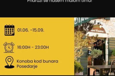 Tražimo konobara/konobaricu - Konoba kod bunara