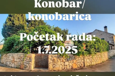 KONOBA BOGO, Otok Hvar,  Vrbanj, ZAPOŠLJAVAMO: Konobar/ konobarica